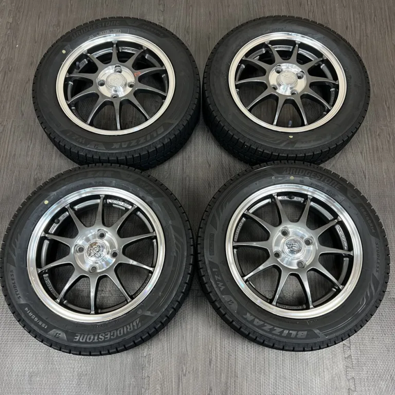 中古 ENKEI IB-CONCEPT EP01 ホイール 14×4.5J PCD 4x100 ET45 #0018AD020926の実物写真（1枚目）