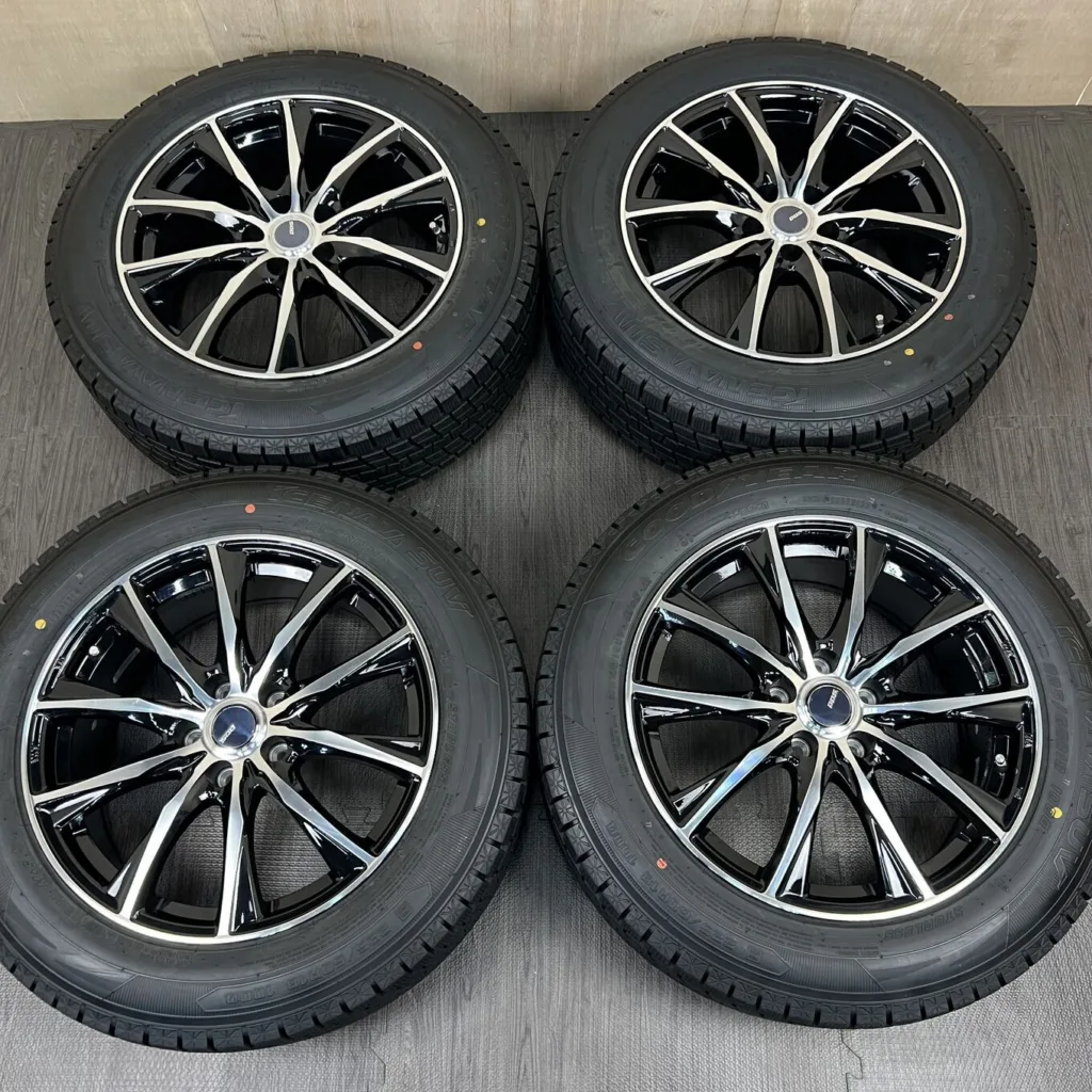 中古 BADX D.O.S. ホイール 18×7.5J PCD 5x114.3 ET38 #0321AD000926の実物写真（1枚目）
