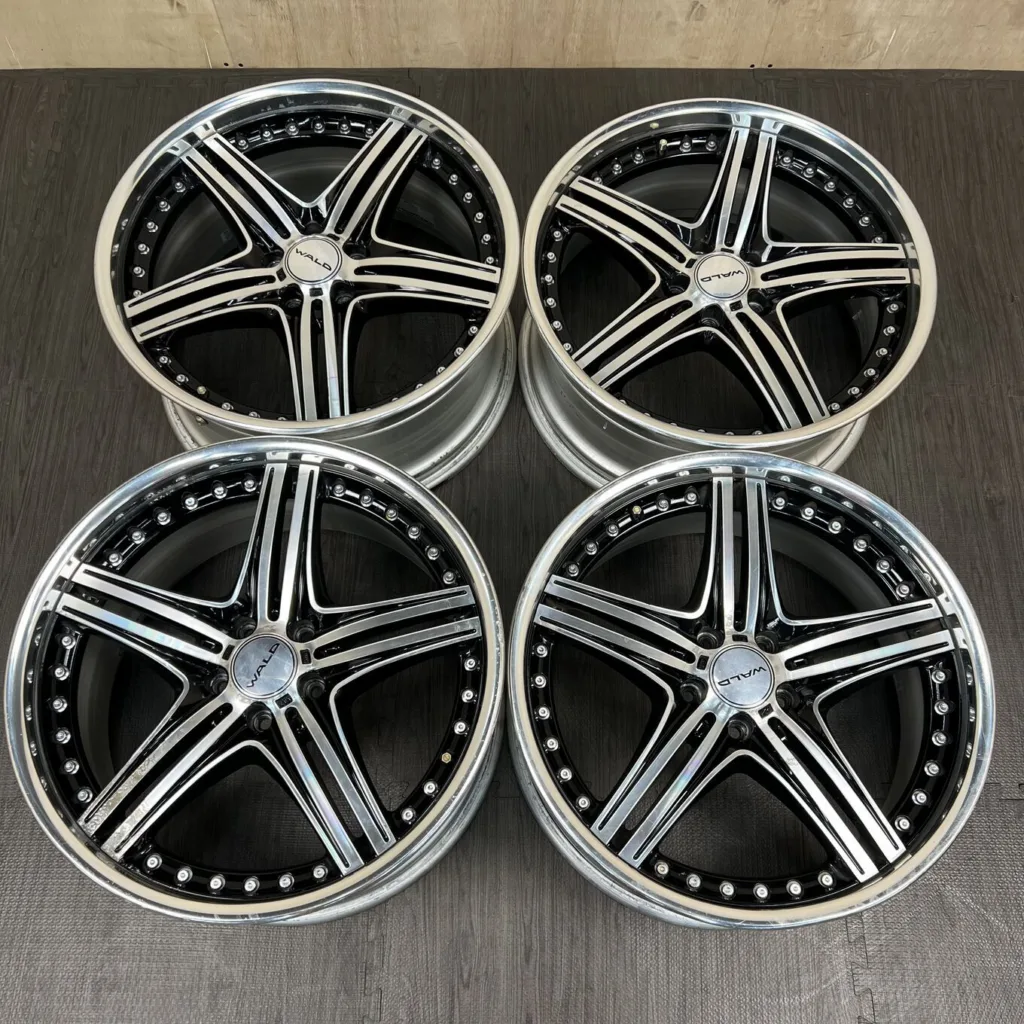 中古 WALD MAHORA ホイール 20×9.0J PCD 5x114.3 ET32 · 後輪 10.0J ET32 #0275AD0926の実物写真（1枚目）