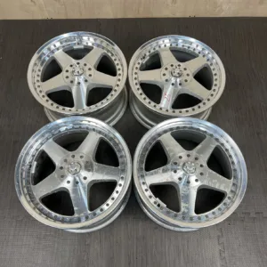 中古 VEILSIDE ANDREW ホイール 17×8.0J PCD 5x114.3;4x114.3 ET39 · 後輪 9.0J ET43 #0035AD030926の実物写真（1枚目）