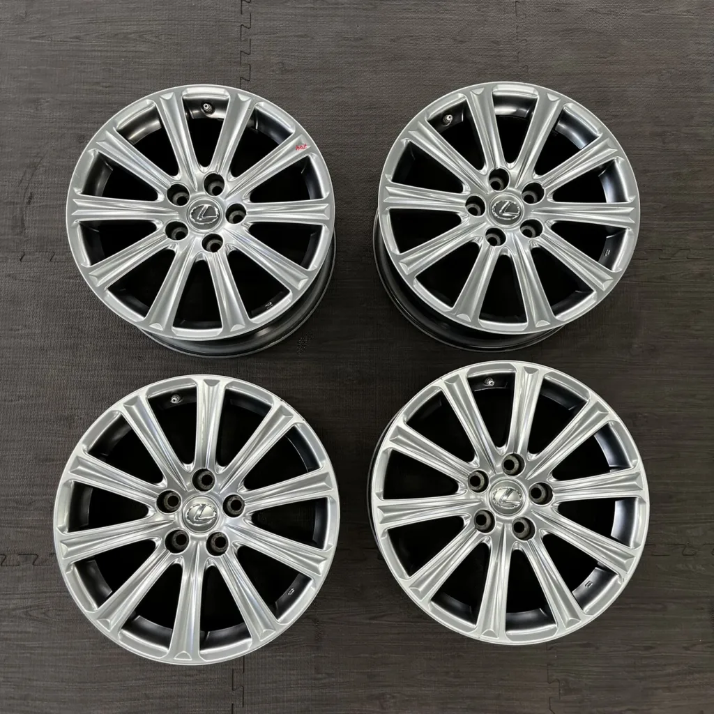 中古 レクサス NX ホイール 17×7.0J PCD 5x114.3 ET35 #744D40325の実物写真（1枚目）