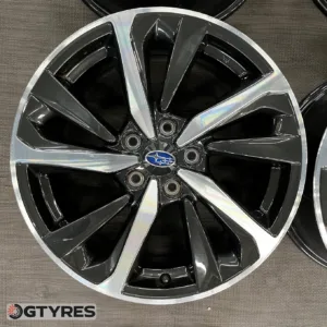 中古 スバル ホイール 18×7.5J PCD 5x114.3 ET55 #950D40325の実物写真（1枚目）