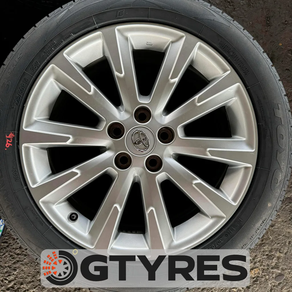 中古 トヨタ ホイール 18×7.5J PCD 5x114.3 ET39 #426D40724の実物写真（1枚目）