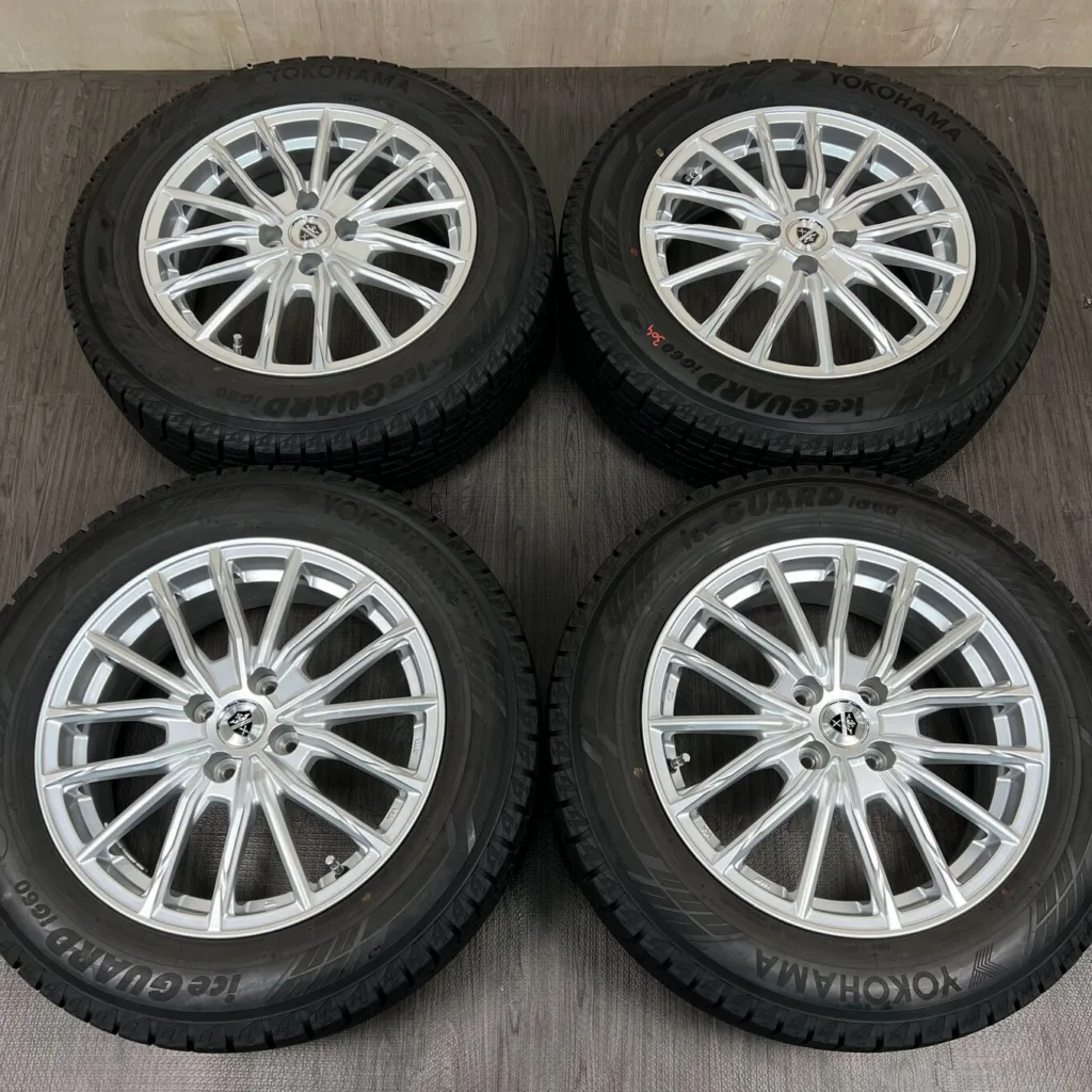 中古 ESTROSA ホイール 16×6.0J PCD 4x100 ET40 #304D40925の実物写真（1枚目）