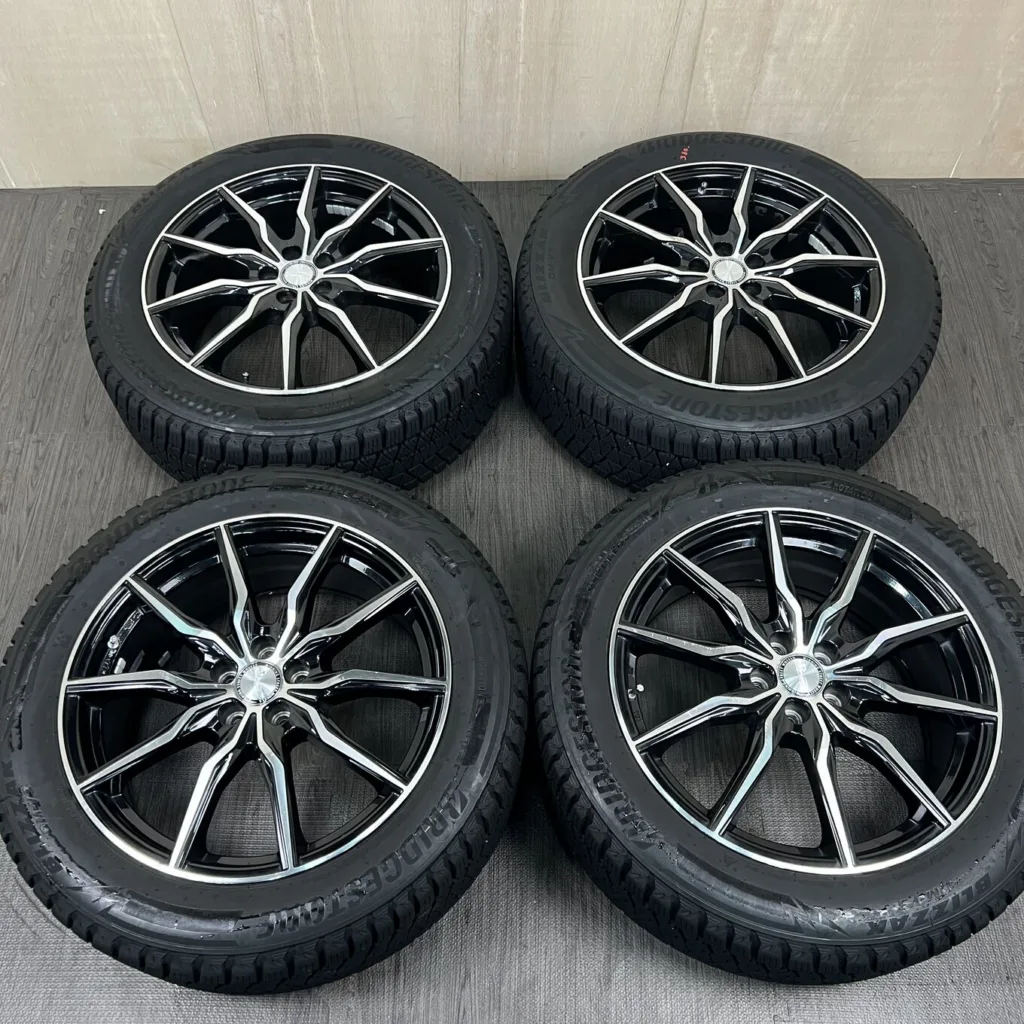 中古 BIG WAY B-WIN KRX ホイール F18×7.5J PCD 5x100 ET48 #380D40925の実物写真（1枚目）