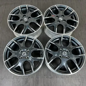 中古 日産 NOTE NISMO ホイール 16×6.5J PCD 4x100 ET46 #407D40925の実物写真（1枚目）