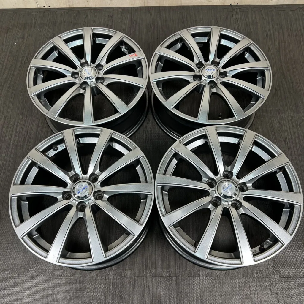 中古 MONZA ZACK JP-110 ホイール 16×6.5J PCD 5x100 ET48 #408D40925の実物写真（1枚目）