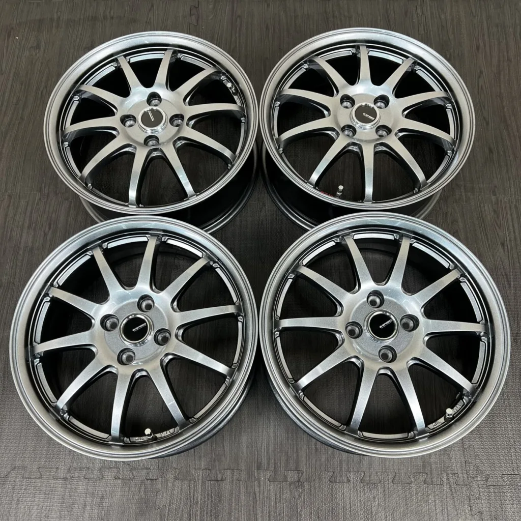 中古 HOT STUFF G-SPEED G-04 ホイール 16×6.0J PCD 4x100 ET45 #425D40925の実物写真（1枚目）