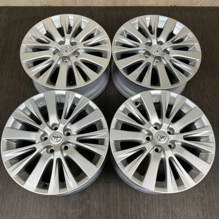 中古 トヨタ ALPHARD 20 ホイール 18×7.5J PCD 5x114.3 ET45 #434D40925の実物写真（1枚目）