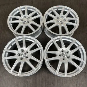 中古 BRIDGESTONE ECO FORME CRS20 ホイール 17×6.0J PCD 5x100 ET40 #439D40925の実物写真（1枚目）
