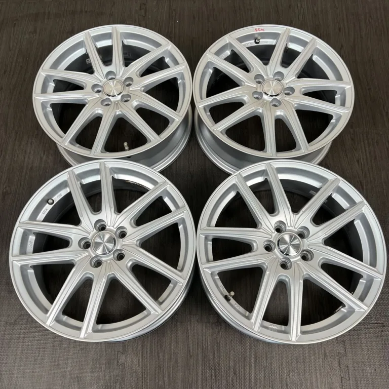 中古 BRIDGESTONE ECO FORME CRS20 ホイール 17×6.0J PCD 5x100 ET40 #439D40925の実物写真（1枚目）