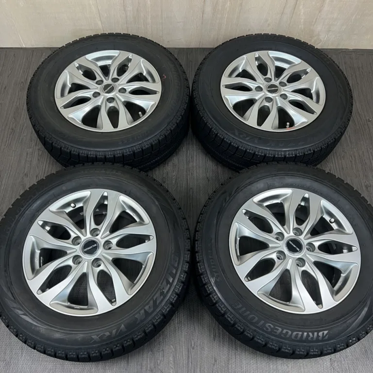 中古 BRIDGESTONE BALMINUM ホイール 16×6.5J PCD 5x114.3 ET38 #496D40925の実物写真（1枚目）