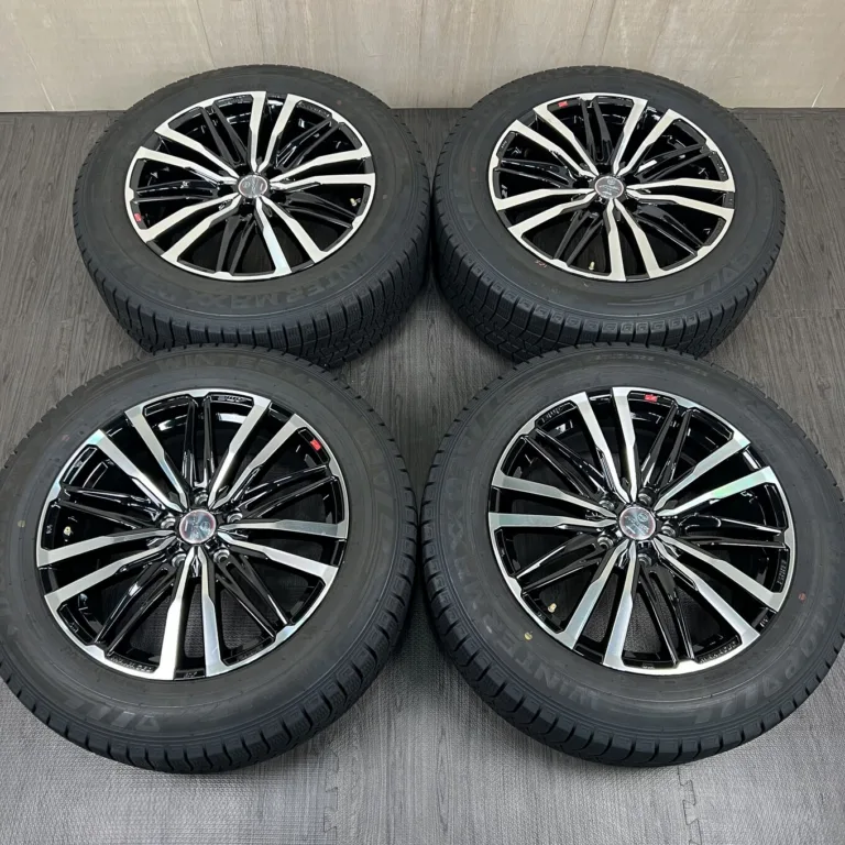 中古 SMACK CREST ホイール 18×8.0J PCD 5x114.3 ET45 #521D40925の実物写真（1枚目）