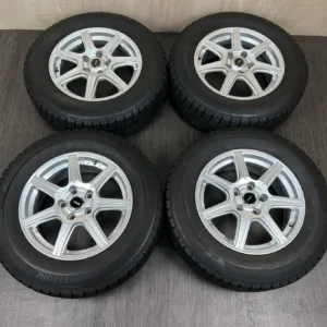 中古 BRIDGESTONE TOPRUN R7 ホイール 16×6.5J PCD 5x114.3 ET46 #529D40925の実物写真（1枚目）