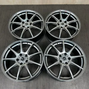 中古 HOT STUFF G.SPEED ホイール 18×7.5J PCD 5x114.3 ET38 #557D40925の実物写真（1枚目）