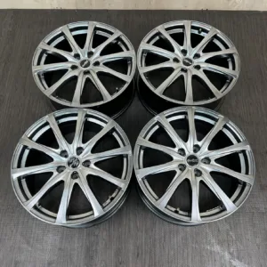 中古 MANARAY SPORT EUROSPEED V25 ホイール 18×7.5J PCD 5x114.3 ET53 #579D40925の実物写真（1枚目）
