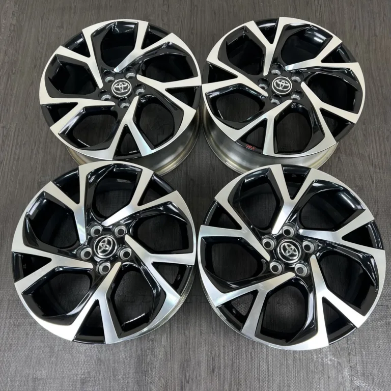中古 トヨタ C-HR ホイール 18×7.0J PCD 5x114.3 ET50 #580D40925の実物写真（1枚目）