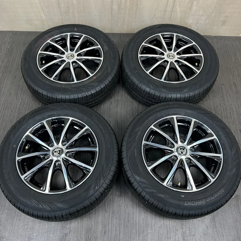 中古 WEDS RIZLEY ホイール 15×6.0J PCD 5x114.3 ET53 #5D40426の実物写真（1枚目）