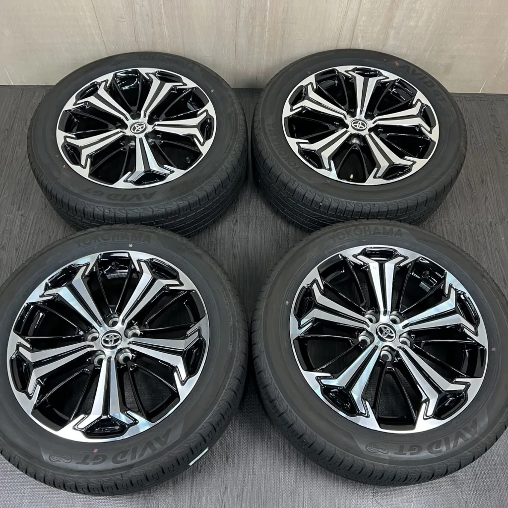 中古 トヨタ RAV4 XA50 PHV PRIME ホイール 19×7.5J PCD 5x114.3 ET40 #9D40426の実物写真（1枚目）