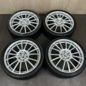 中古 WEDS SPORT SA-35R ホイール 18×7.0J PCD 5x114.3 ET45 #10D40426の実物写真(1枚目)