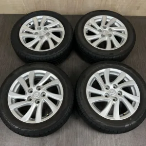 中古 マツダ ホイール 16×6.5J PCD 5x114.3 ET50 #27D40426の実物写真（1枚目）