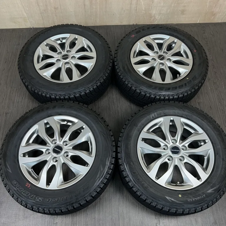 中古 BRIDGESTONE BALMINUM ホイール 16×6.5J PCD 5x114.3 ET48 #45D40426の実物写真（1枚目）