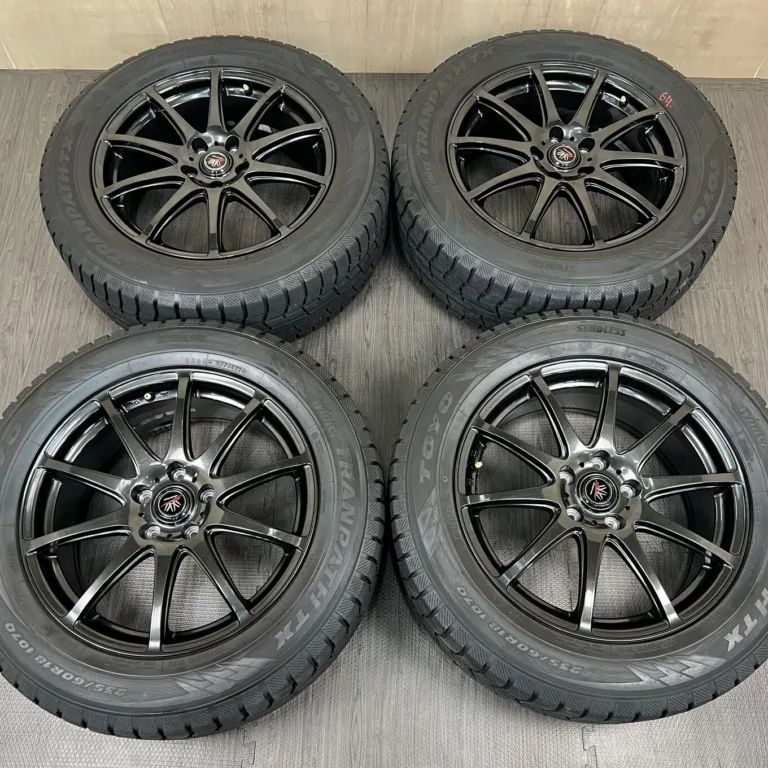 中古 LOXARNY SPORT ホイール 18×7.5J PCD 5x114.3 ET48 #64D40426の実物写真（1枚目）