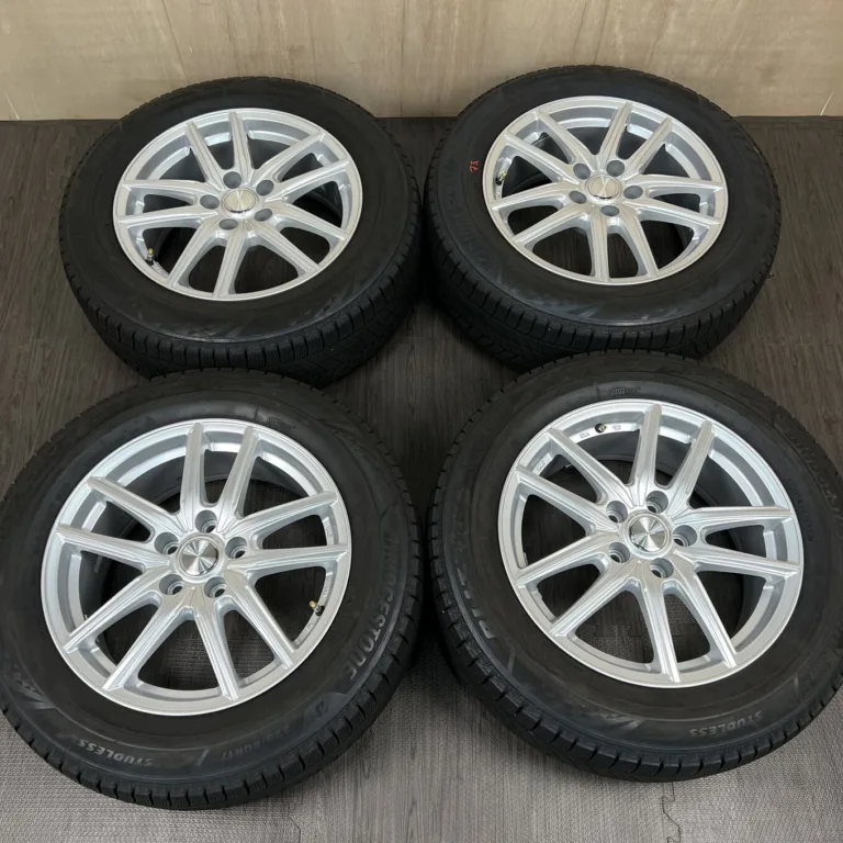 中古 BRIDGESTONE ECO FORME ホイール 17×7.5J PCD 5x114.3 ET40 #73D40426の実物写真（1枚目）