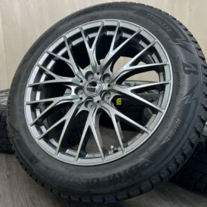 中古 BRIDGESTONE BLIZZAK DM-V3 + HOT STUFF EXCEEDER E05 タイヤ・ホイールセット 225/55R19 · 19×6.0J PCD 5x114.3 ET42 #576S40925の実物写真（1枚目）