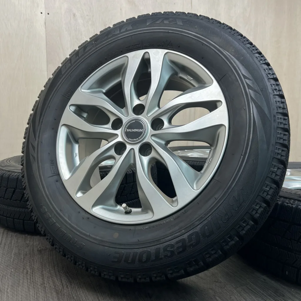 BRIDGESTONE BLIZZAK VRX BALMINUM Tyre and wheel set 215/65 R16 Item number 496S40925
