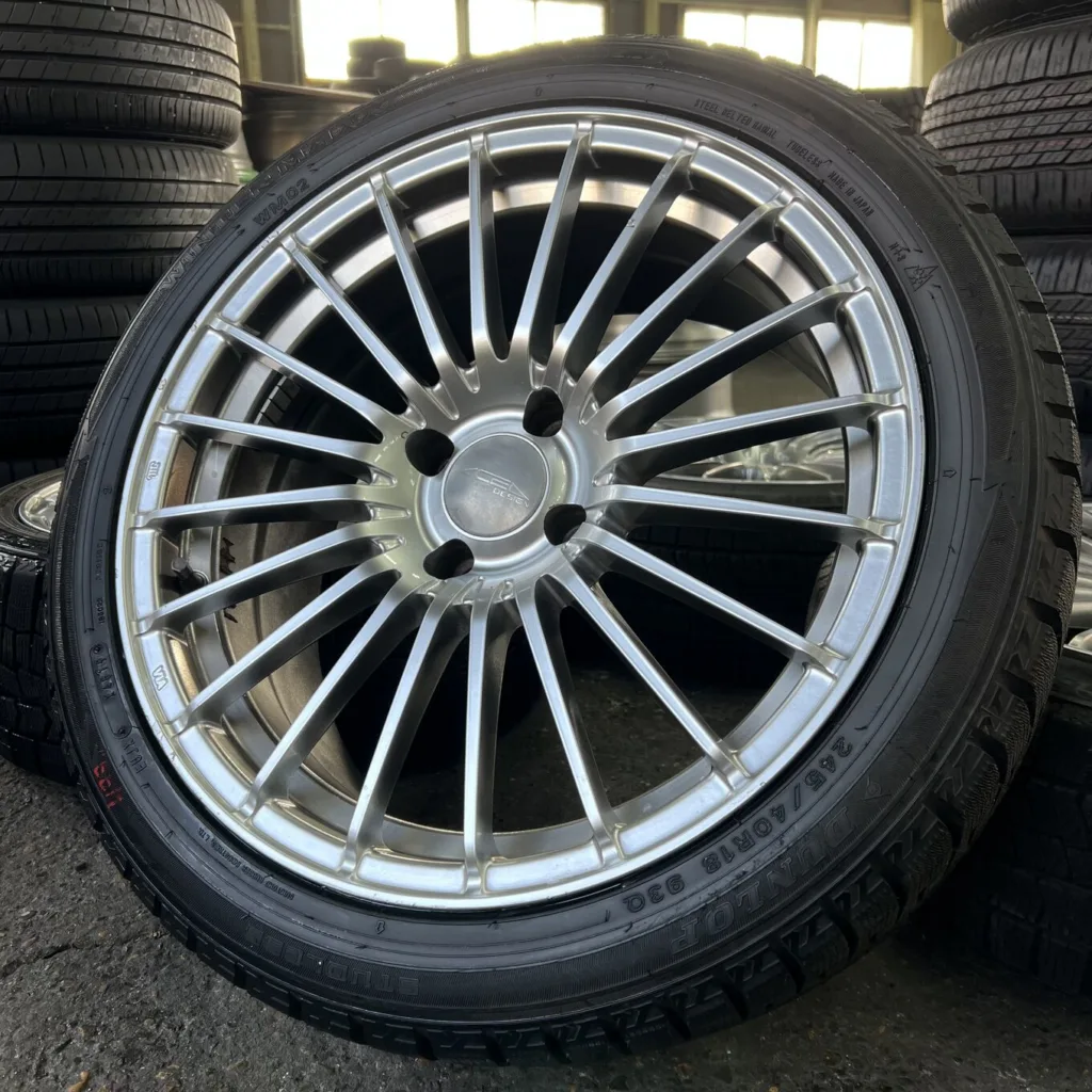 BRIDGESTONE BLIZZAK VRX2 ACE DESIGN Комплект шин и дисков 225/40 R18 артикул 478S40925