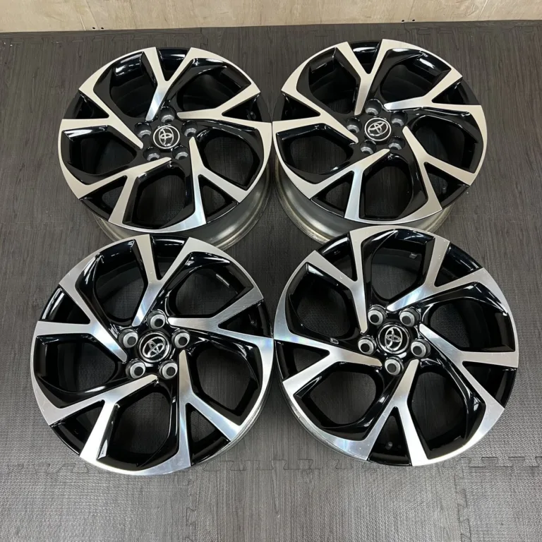 中古 トヨタ C-HR ホイール 18×7.0J PCD 5x114.3 ET50 #0093AD040926の実物写真（1枚目）