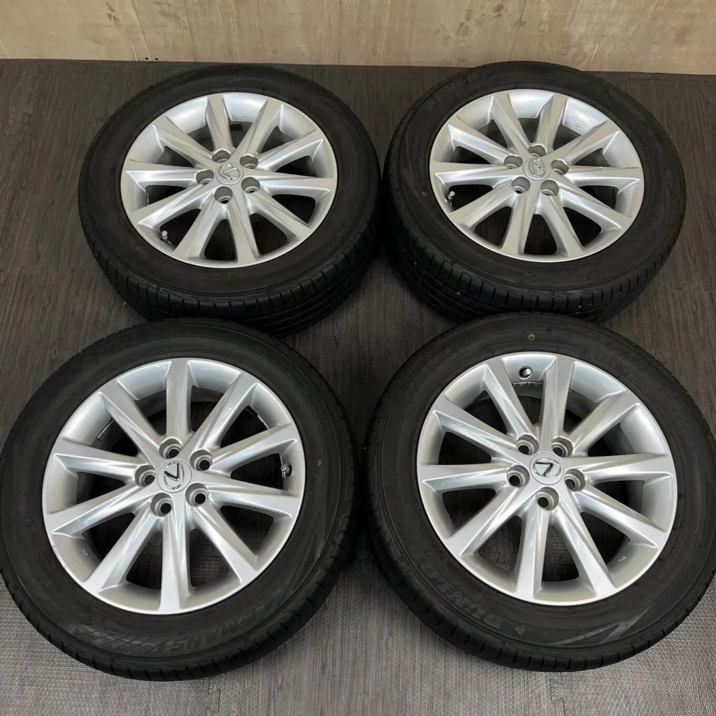 中古 レクサス CT200 ホイール 16×6.0J PCD 5x100 ET45 #0414AD000926の実物写真（1枚目）