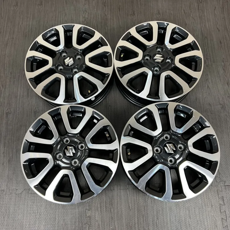中古 スズキ HUSTLER ホイール 15×4.5J PCD 4x100 ET45 #0066AD020926の実物写真（1枚目）