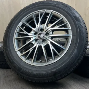 中古 BRIDGESTONE BLIZZAK VRX3 + MID VERTEC ONE タイヤ・ホイールセット 225/60R17 · 17×7.0J PCD 5x100 ET48 #0410AS000926の実物写真(1枚目)