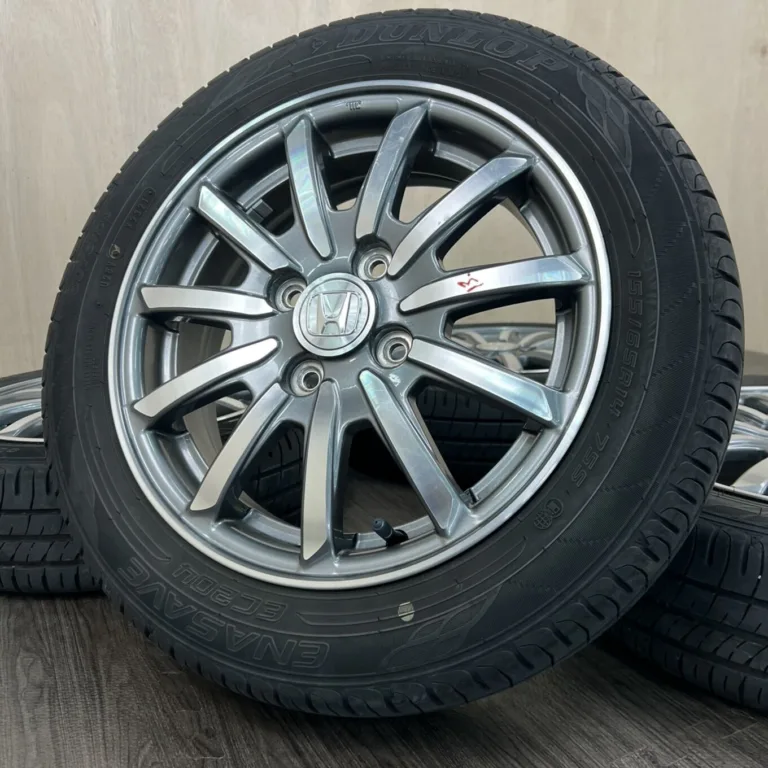 DUNLOP ENASAVE EC204 HONDA NWGN Комплект шин и дисков 155/65 R14 артикул 593S020925