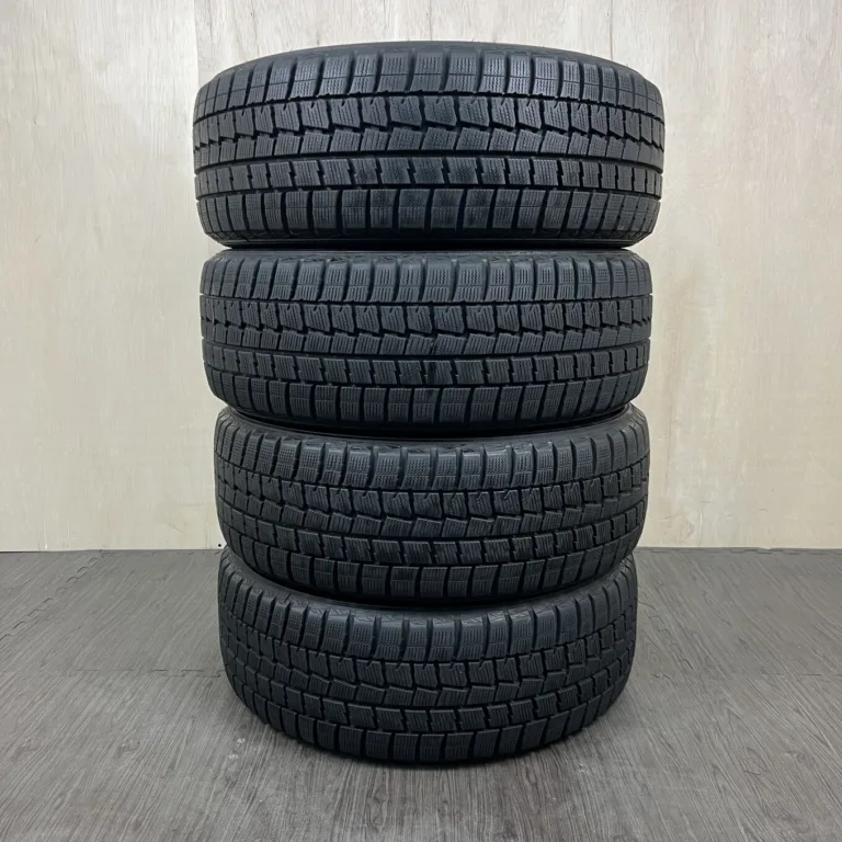 中古 DUNLOP WINTER MAXX WM01 冬用タイヤ 225/50R18 #455T40925の実物写真（1枚目）
