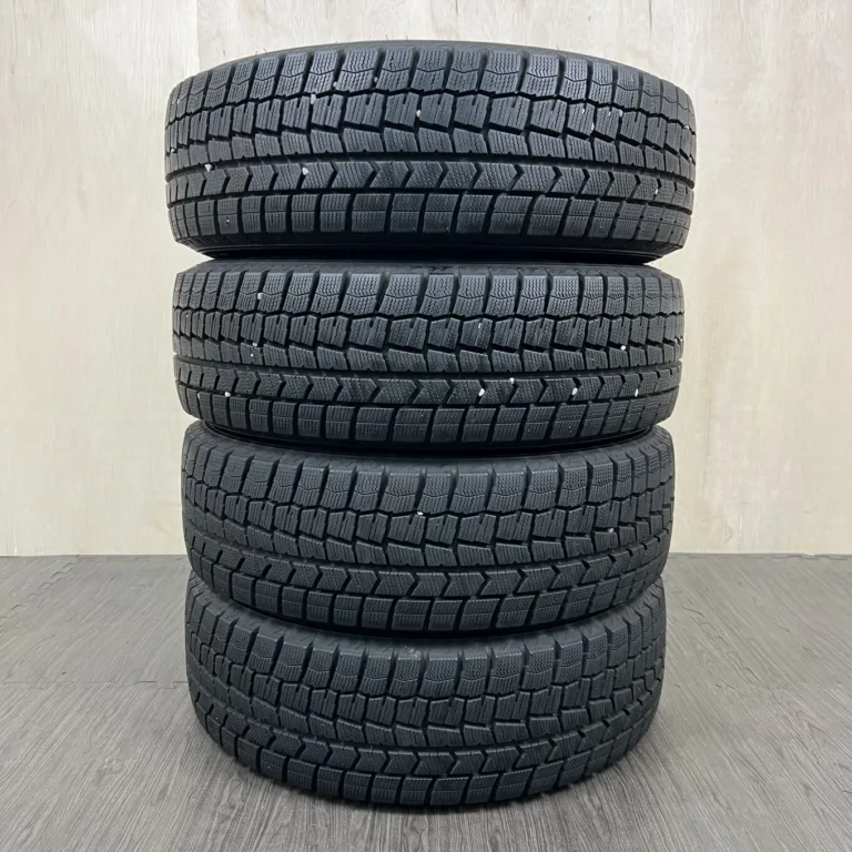 中古 DUNLOP WINTER MAXX WM02 冬用タイヤ 195/65R16 #503T40925の実物写真（1枚目）