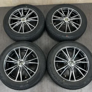 中古 WEDS RIZLEY ホイール 15×5.5J PCD 4x100 ET42 #0314AD000926の実物写真(1枚目)