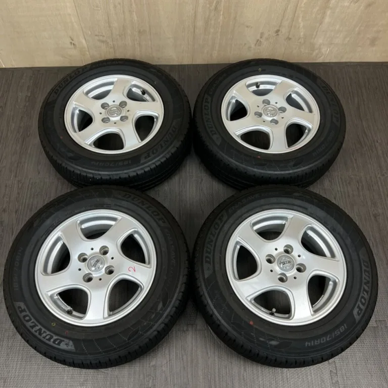 中古 日産 ホイール 14×5.5J PCD 4x100 ET40 #0002AD020926の実物写真（1枚目）