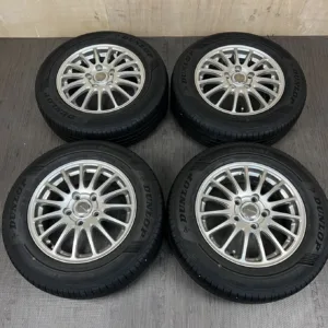 中古 BRIDGESTONE ECO FORME ホイール 15×6.5J PCD 5x114.3 ET53 #0016AD020926の実物写真（1枚目）