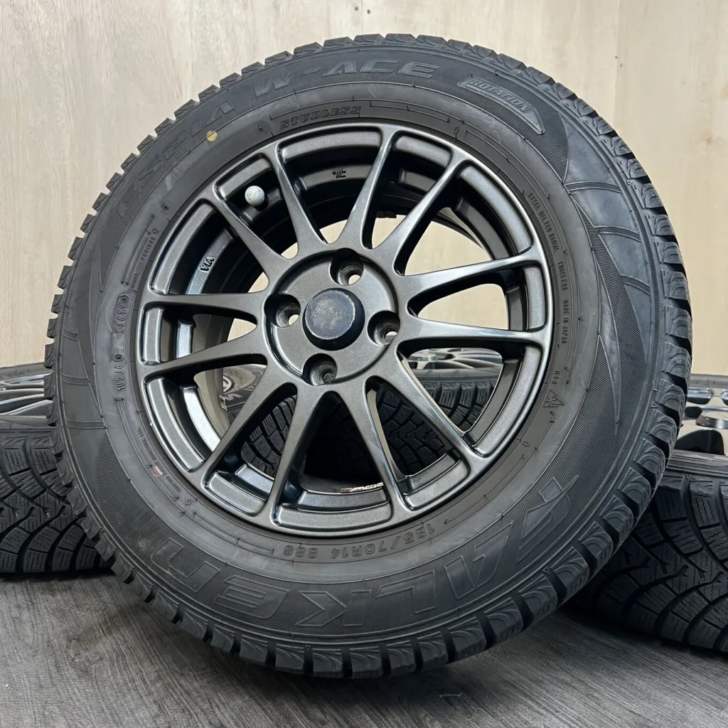 FALKEN ESPIA W-ACE YOKOHAMA YFC MILOUS Tyre and wheel set 185/70 R14 Item number 0522AS000926