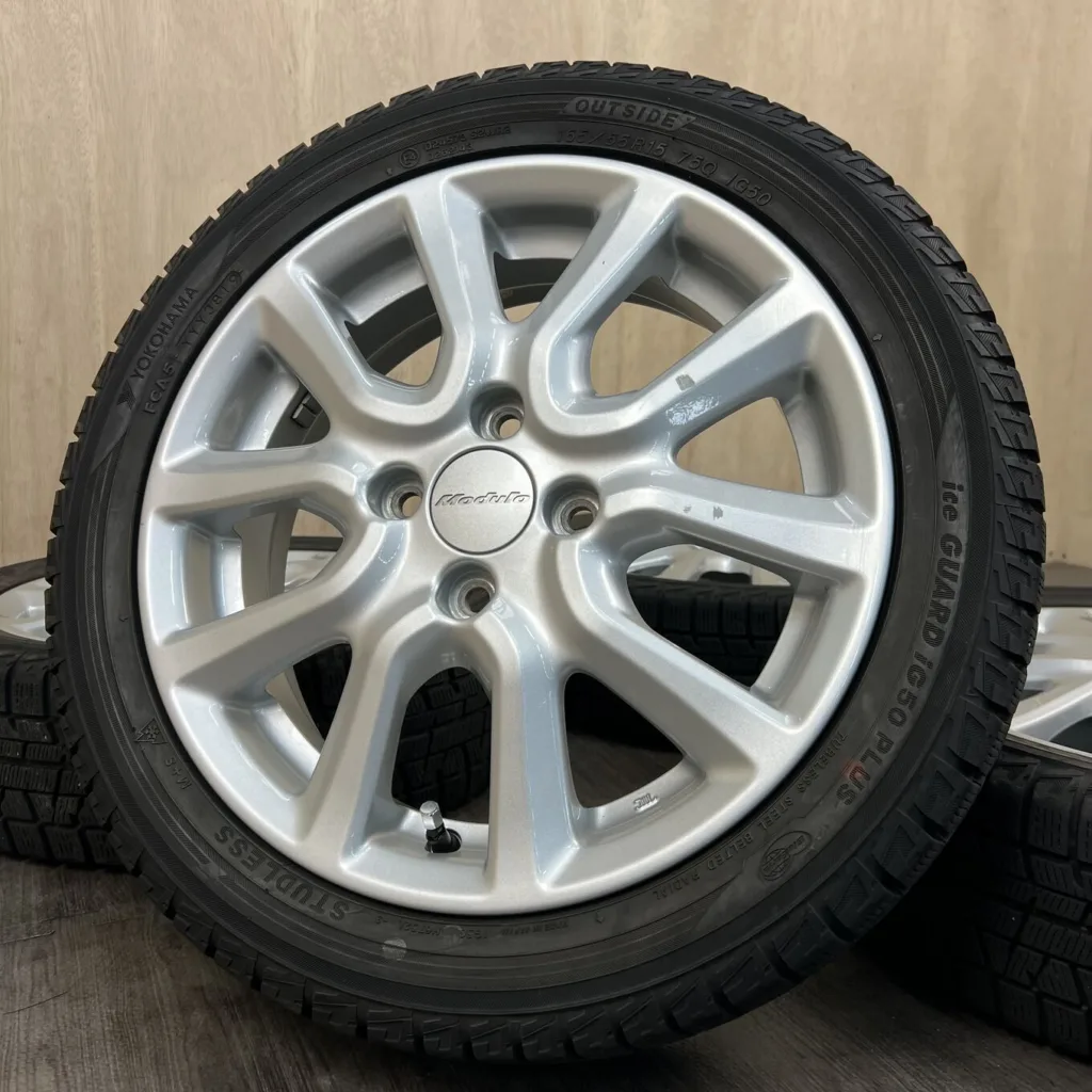 YOKOHAMA ICE GUARD IG50+ HONDA MODULO Tyre and wheel set 165/55 R15 Item number 0528AS000926