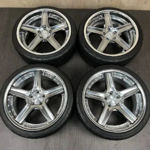 中古 WEDS MAVERICK 1105S ホイール 19×8.5J PCD 5x114.3 ET40 #0378AD000926の実物写真(1枚目)
